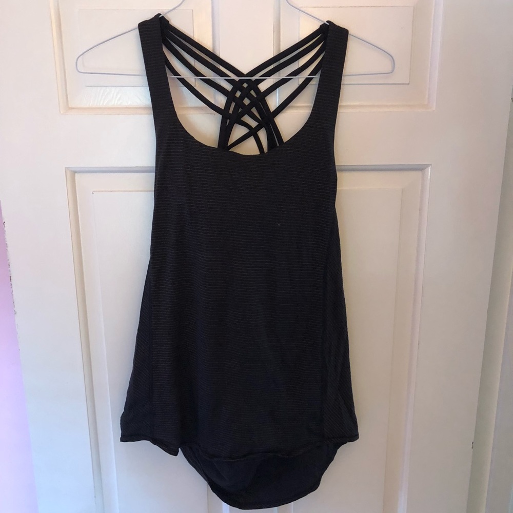 Lululemon Open Back top.